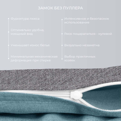 Комплект постельного белья Harmonica 2 сп с простыней на рез. 160х200 САТИН "Бильд" (2 нав. 70х70 и 2 нав. 50х70)