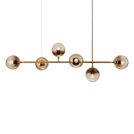 Pendant design lamp  (Gold/Amber)Tojang