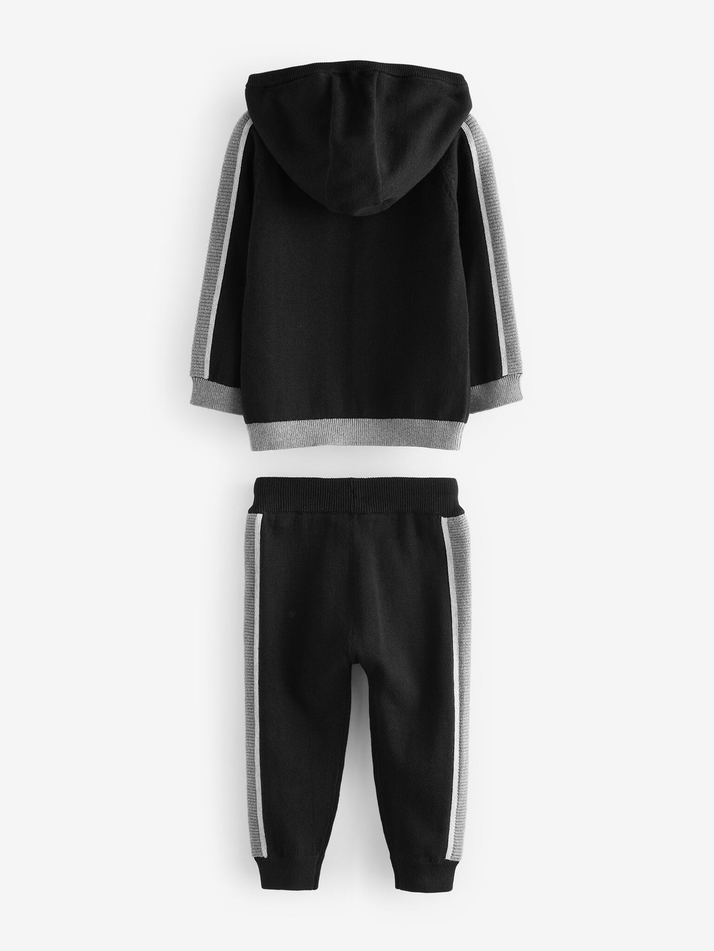 Толстовка с капюшоном и джоггеры в комплекте для мальчика Next 954-485, Черный