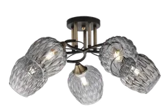 1717/5 BK+AB (2) Люстра (RL)