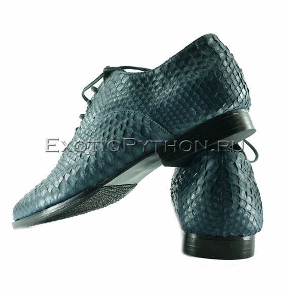 Мужские туфли из кожи питона SH-117