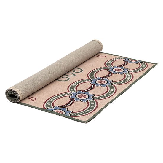 Ковер из хлопка по мотивам эвенских орнаментов из коллекции cultural heritage, 120х180 см