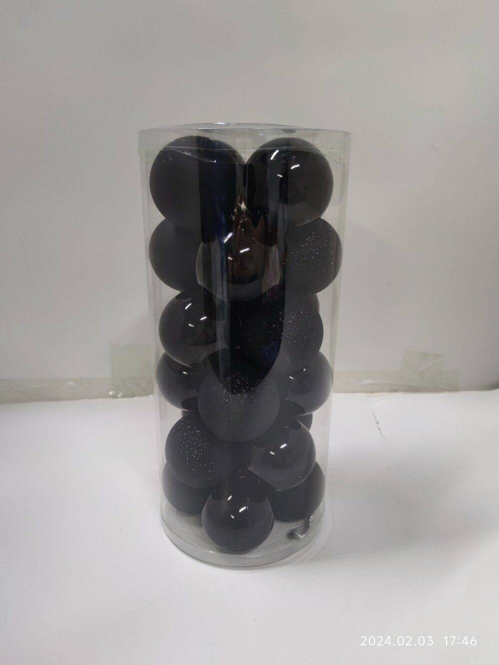 GAEM Набор из 24шт Украшение новогоднее "Шар", D 6 см, L14 W14 H31 см