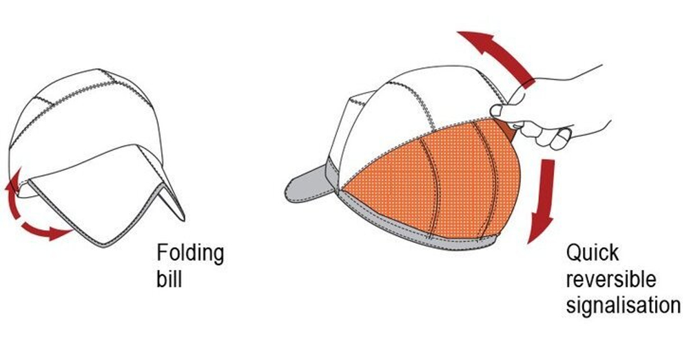 Кепка Hillman Autumn Reversible Cap (двухсторонняя) (005-Wings3D5)