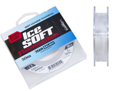 Леска монофильная Team Salmo ICE SOFT FLUOROCARBON 030/040
