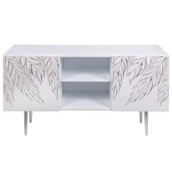 Тумба под ТВ Тропик 117см Стайл Айс Сильвер