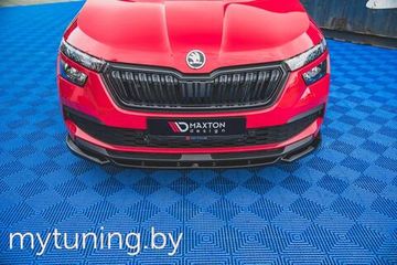 Сплиттер бампера переднего для SKODA Kamiq (19-...)