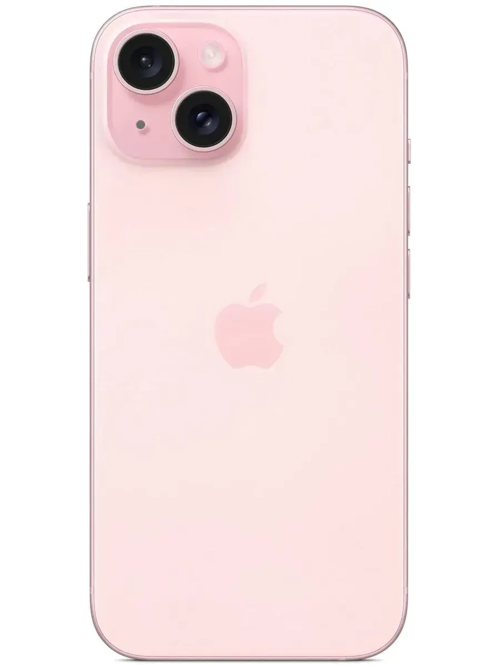 Смартфон Apple iPhone 15 128ГБ; nanoSIM+eSIM; розовый