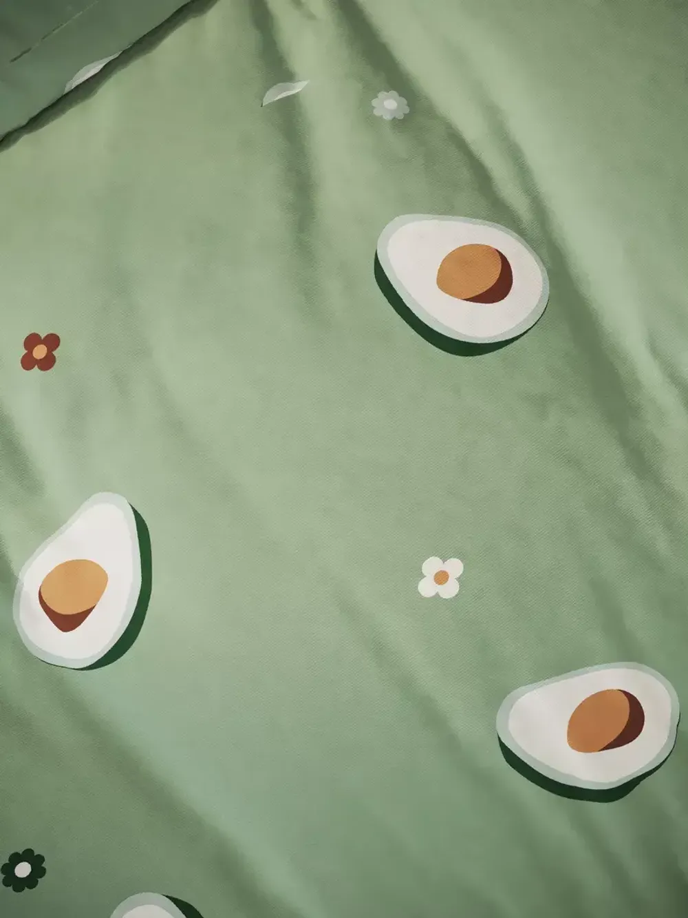 Пододеяльник Полисатин Мечта "Avocado" 2-спальный на молнии 175x215 см