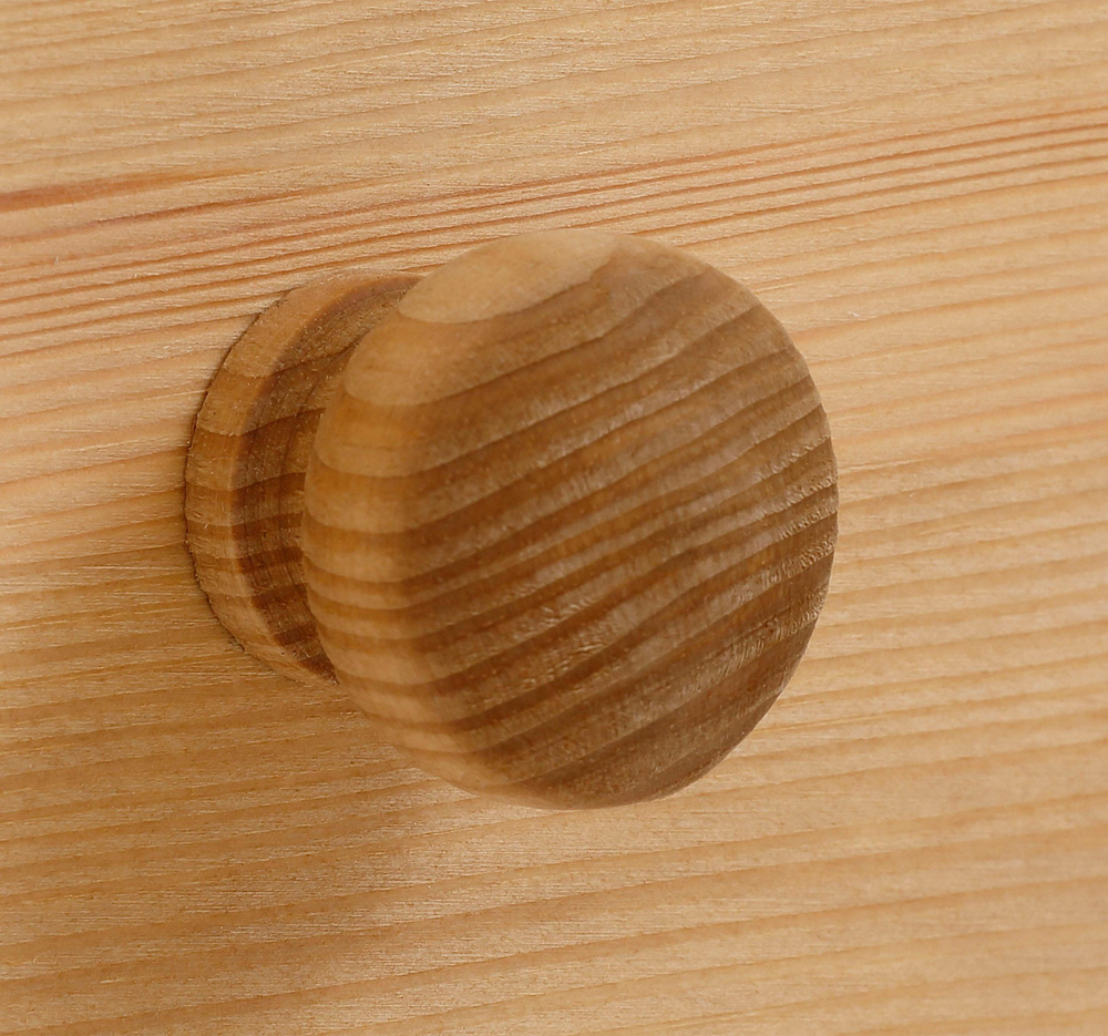 Стол компьютерный, 110х55х74, Вадим, из массива дерева, с ящиком и тумбой, лакированный, Dipriz