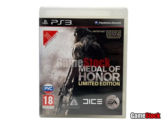 PS3 Medal of Honor Limited Edition (Б/У, Русские субтитры, BLES-00860)