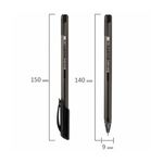 Ручка гелевая Brauberg Extra Glide Gel, черная, 0.7мм, стержень игла