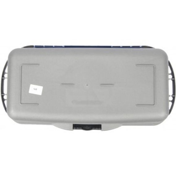 Ящик рыболова Helios трехполочный синий