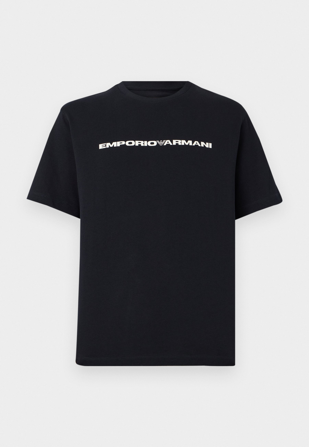 Emporio Armani Футболка с принтом - Синий