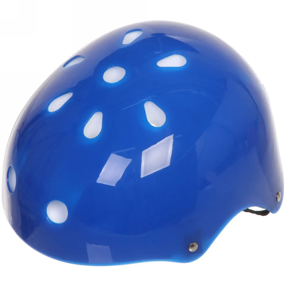 Коньки роликовые раздвижные Happy Star 8812AT в наборе: шлем, защита, размер S (29-33), синий