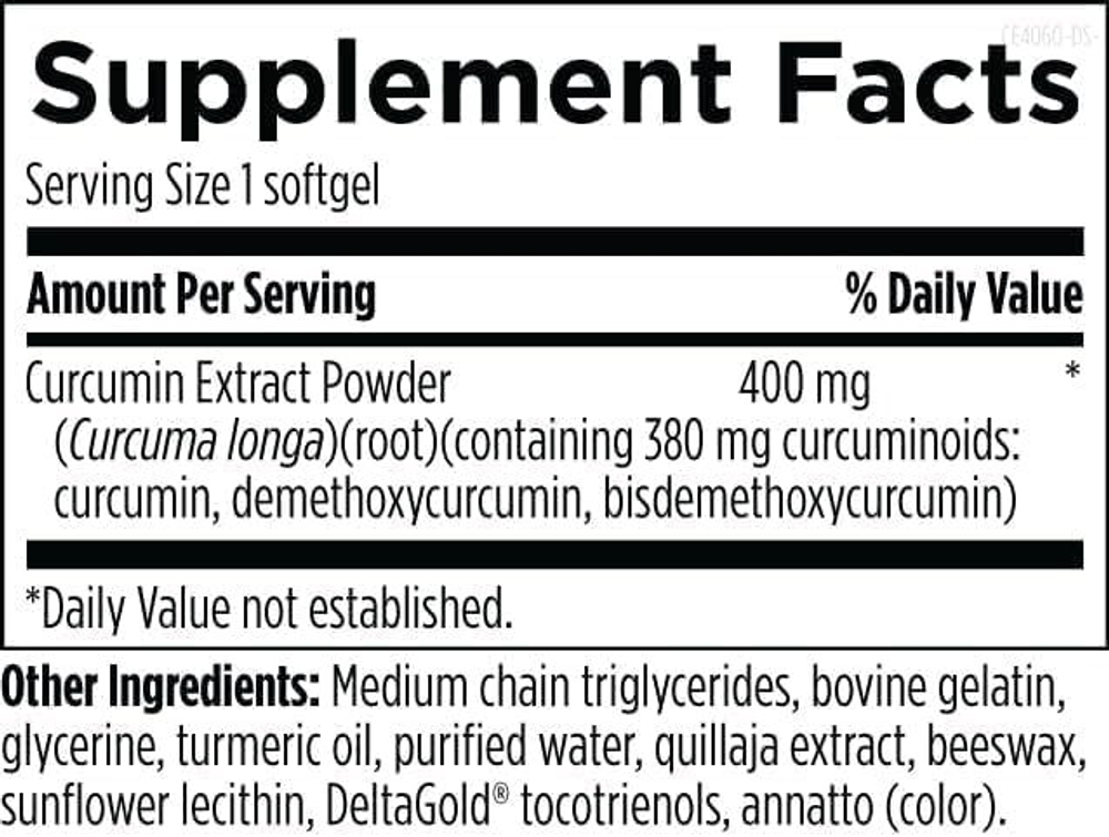 Designs For Sport - Curcumin Complex 60 softgels
