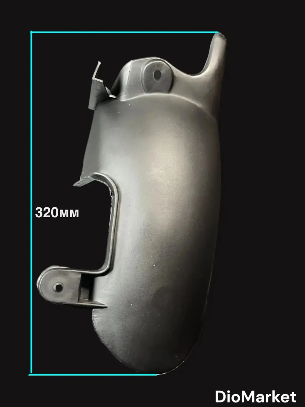 задний подкрылок (пластик) хонда дио 34/35 GBL/GBLK