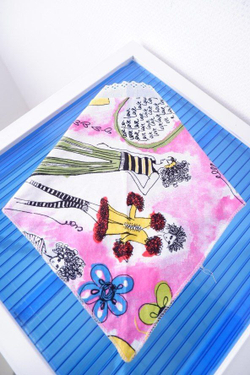 Косынка яркая