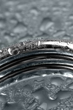 Кольцо на головку пениса Toyfa Metal серебристое M