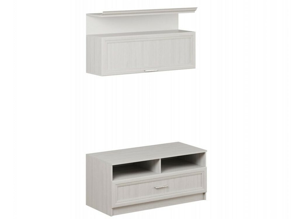 ПРАГА-2: секция ТВ  Анкор белый