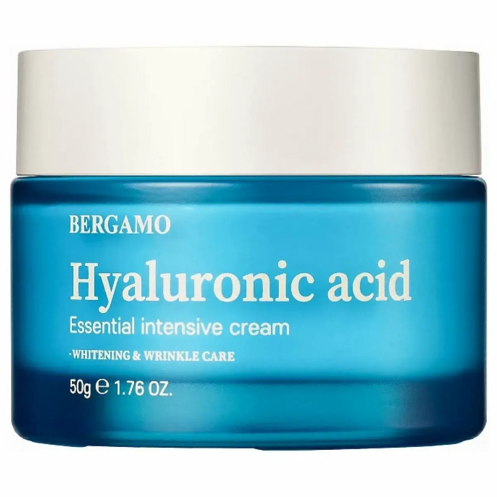 Крем для лица с гиалуроновой кислотой Bergamo Hyaluronic Acid Essential Intensive Cream