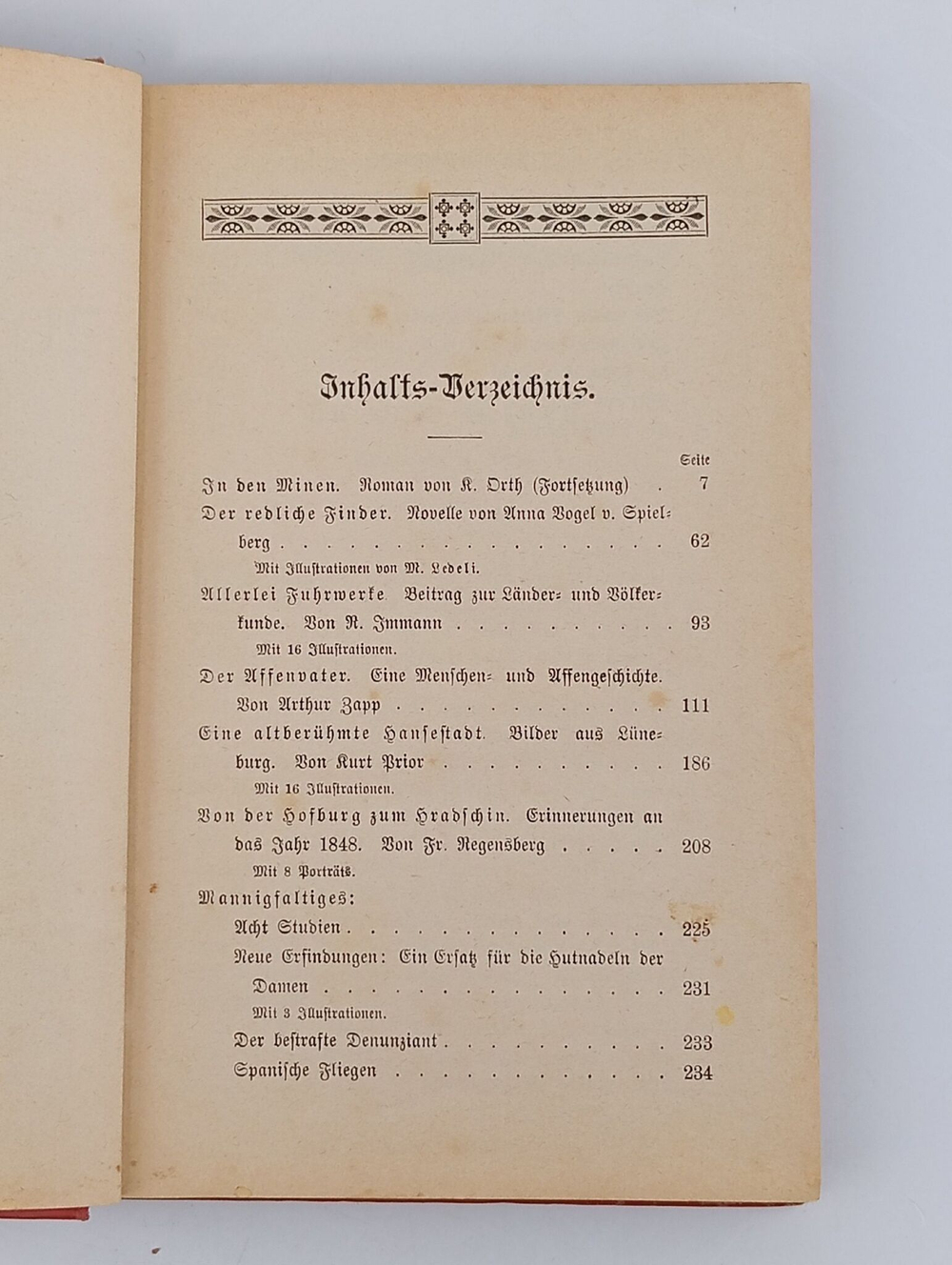 Журнал. Антикварное издание: Bibliothek der Unterhaltung und des Wissens. Том 9. 1898