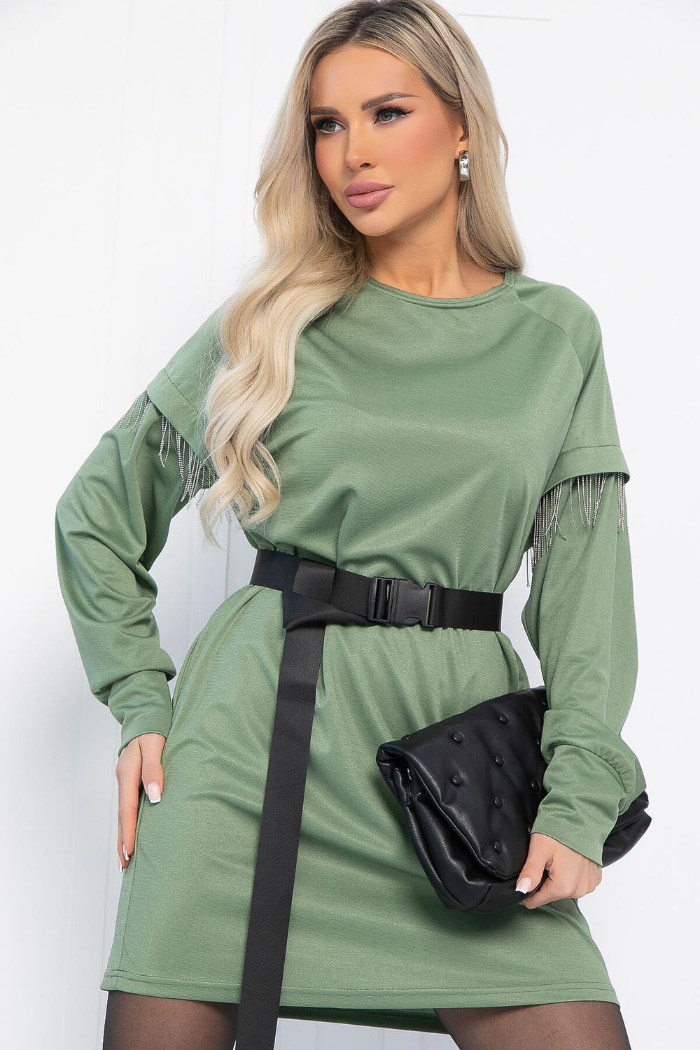 Платье Стелла (оливковое) П14230-5М LT Collection