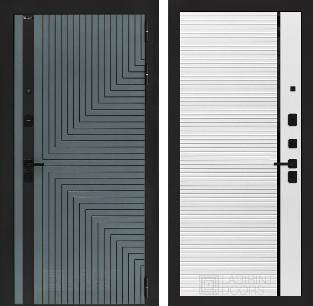 Кредор 22 белый софт с молдингом