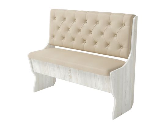 Диван bravo "Оливьер" (Сосна Винтерберг/Кожзам Mercury Cream) -G/Л3