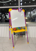 Мольберт для детей двусторонний РАСТУЩИЙ М2Л NIKA сиреневый