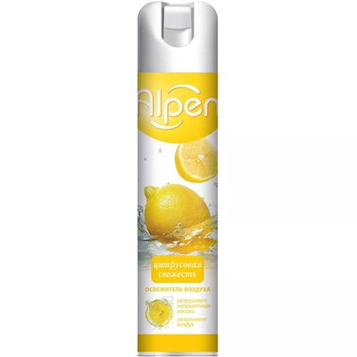 Alpen Освежитель воздуха.Цитрусовая свежесть 300мл