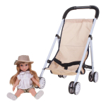 Коляска для кукол сидячая, пакет 935B-12