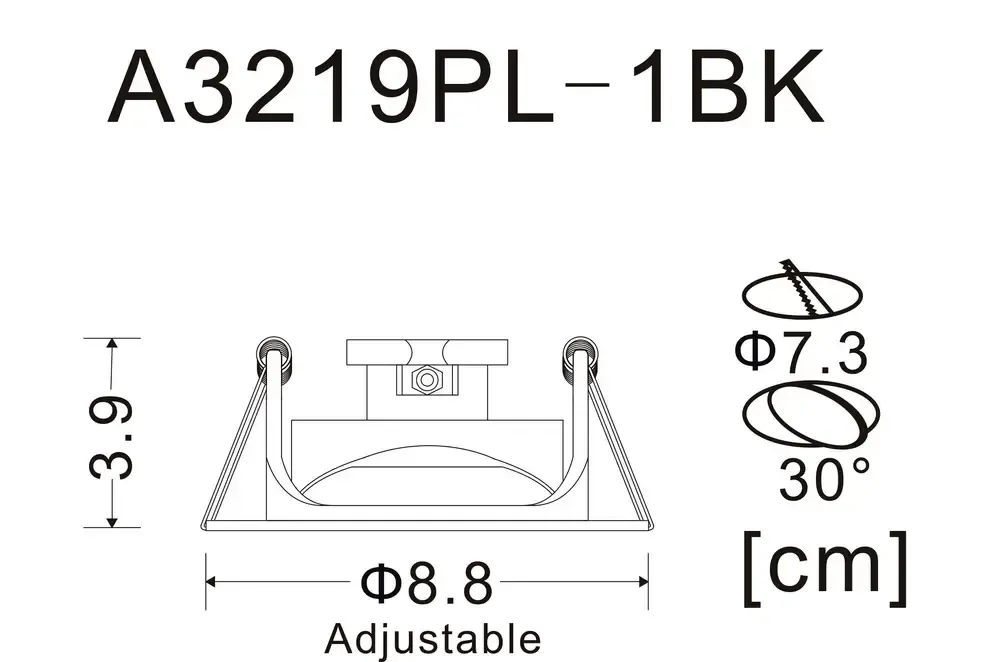 Точечный встраиваемый светильник Arte Lamp