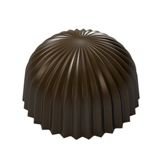870 | Форма для шоколадных конфет &quot;Купол фигурный&quot; (275*175мм)