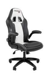Офисное кресло Chairman Game 15 Россия экокожа черный/серый/белый