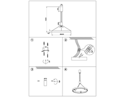 Ambrella Подвесной светодиодный светильник LineTech FL5845