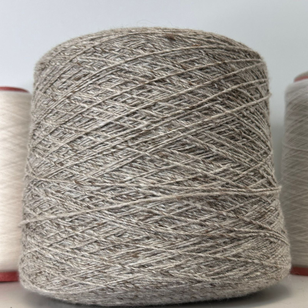 MAB1248 - Loro Piana; 100% кашемир; 420м/100гр; col. F76N, цвет: бежевый меланж