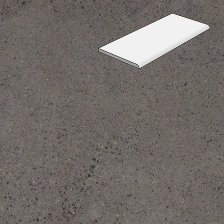 Ступень с фаской Lifebrick Concrete Dark 900x330x20