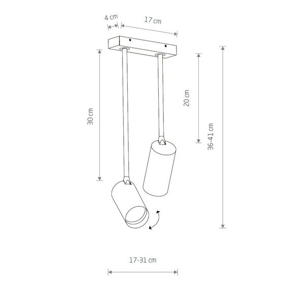 Спот Nowodvorski Mono Long 7726