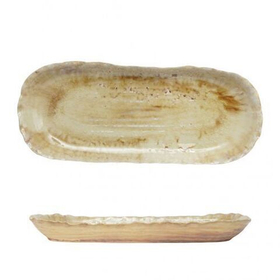 Блюдо 34 см,керамика "Frutti di Mare" P.L. коричневое