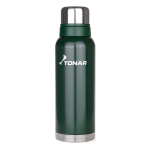 Термос TONAR (HS.TM-057-G) 1000ML с ситечком зеленый (2 крышки-кружки)