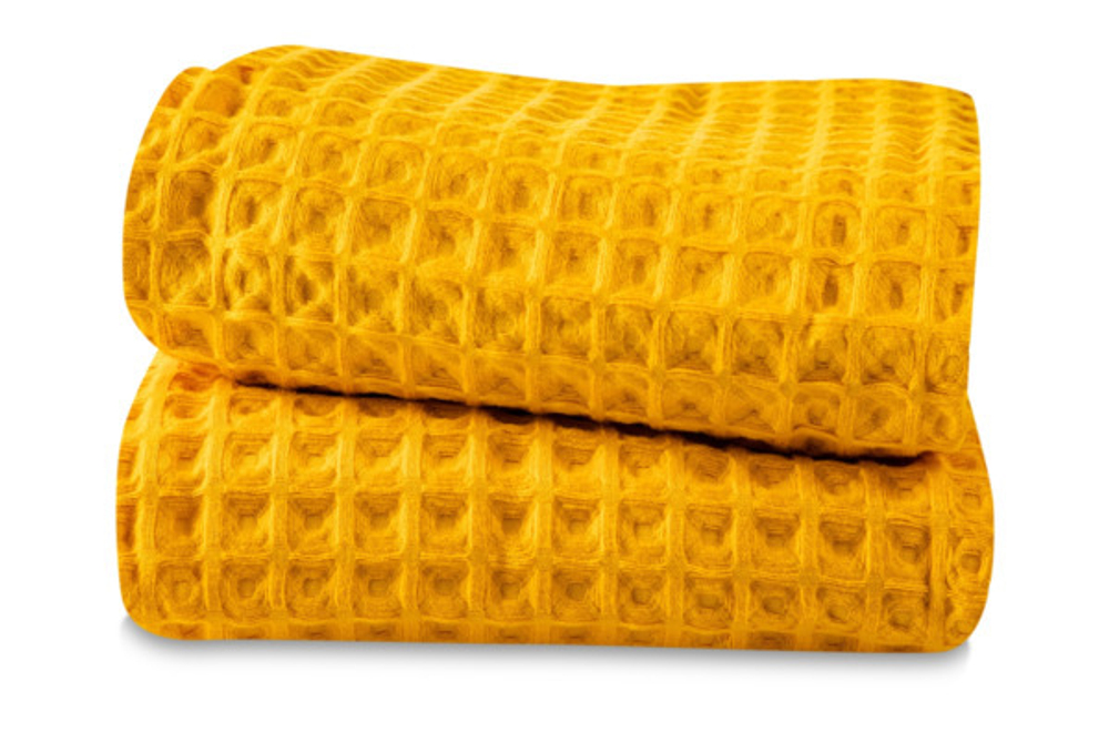 Набор полотенец кухонных 2шт 50х70см Wo Home Valencia желтый