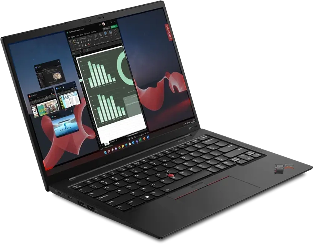 Ноутбук Lenovo ThinkPad X1 Carbon Gen 11, 14" (2880x1800) OLED/Intel Core i7-1360P/32ГБ DDR5/1ТБ SSD/Iris Xe Graphics/Win 11 Pro, черный (21HMA002CD)