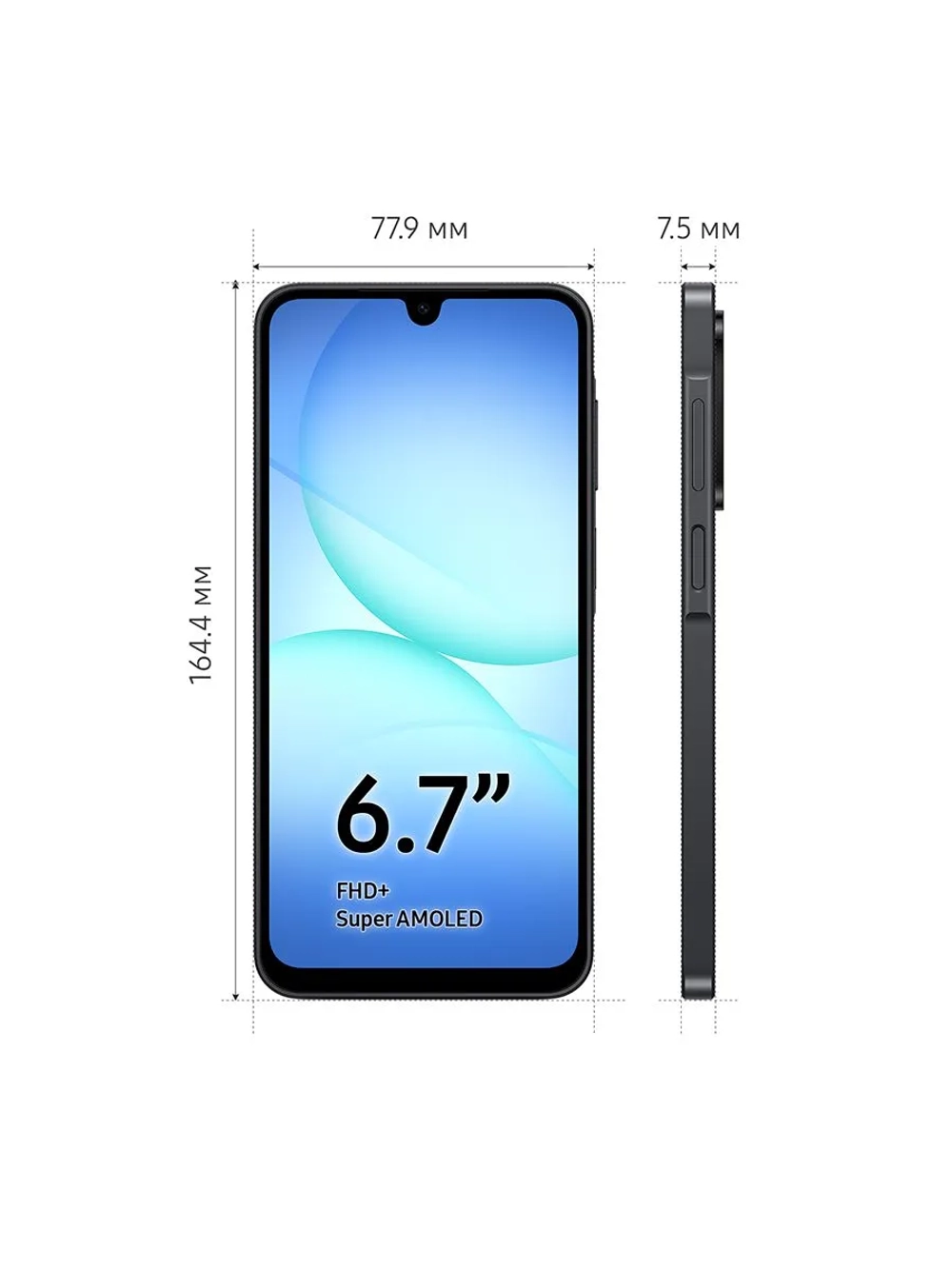 Смартфон Samsung Galaxy A17 SM-A175FZKNCAU