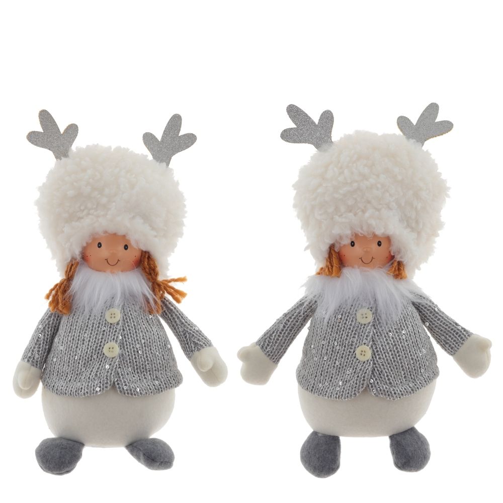 GAEM Игрушка набивная "Девочка", L17 W9 H29 см, 2в.