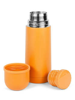 Термос Relaxika 101 (0,35 литра), желтый (без лого)