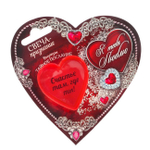 Свеча признание "Я тебя люблю" (Цвет: красный)