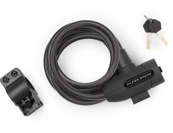 Велозамок Kross спираль KZK 200L (ключ)