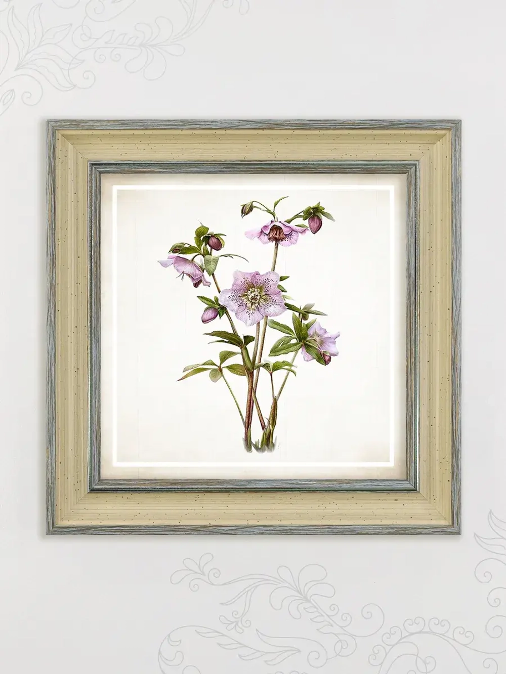 Картина настенная интерьерная на холсте в раме