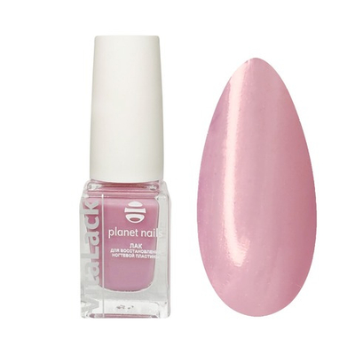 Planet Nails Лак-восстановитель для ногтей, VitaLack, сиреневый 04, 10 мл